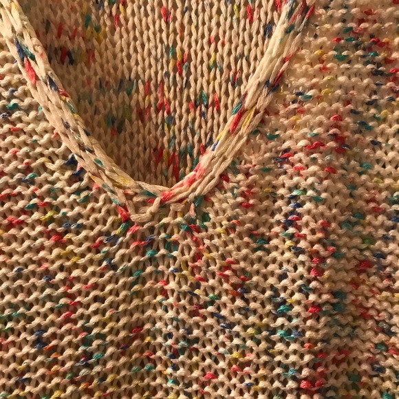 H&M loose knit pullover in rainbow 🌈 - Picture 2 of 6